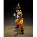 DRAGON BALL Z - Son Goku "Super Hero" - Figurine S.H. Figuarts 14cm