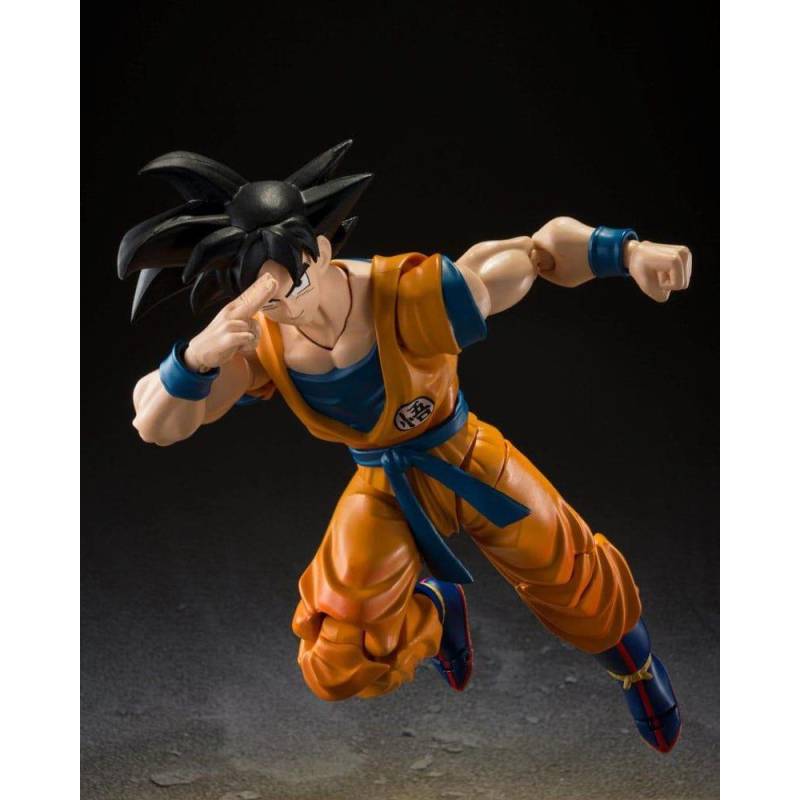 DRAGON BALL Z - Son Goku "Super Hero" - Figurine S.H. Figuarts 14cm