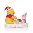 DISNEY - Winnie L'Ourson & Porcinet - Noël - Figurine