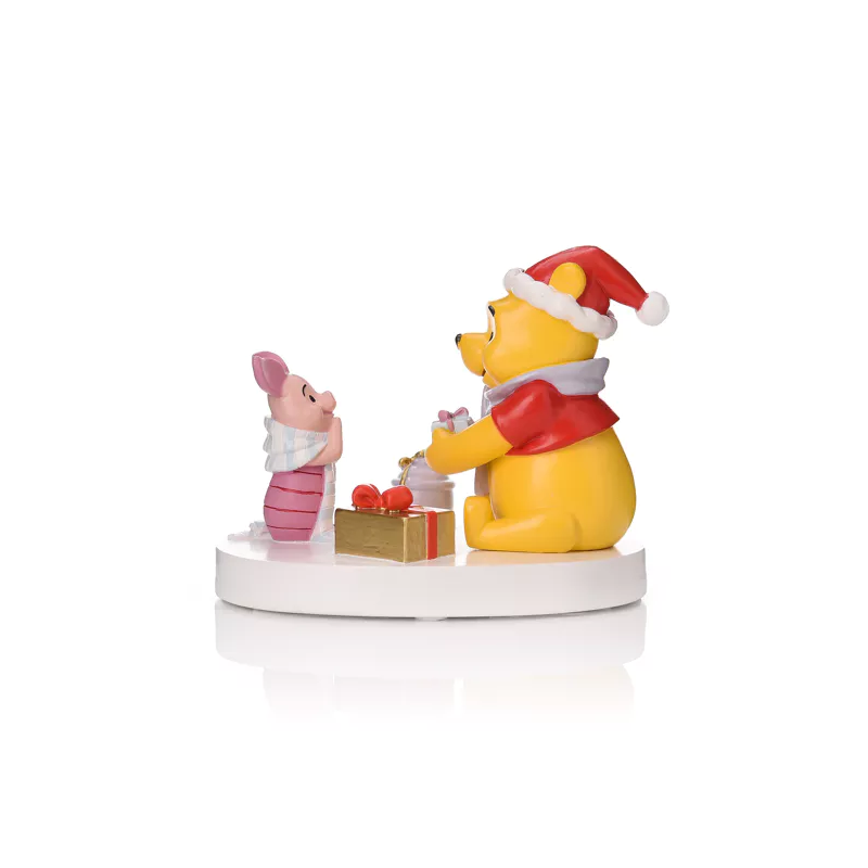 DISNEY - Winnie L'Ourson & Porcinet - Noël - Figurine