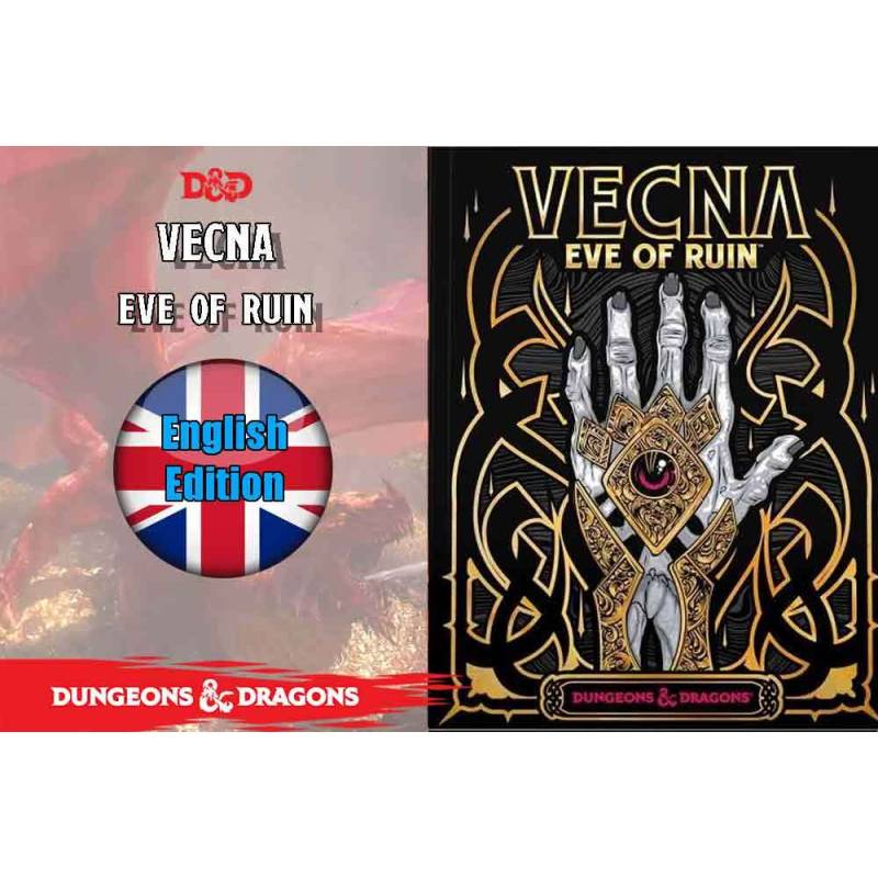  Dungeons & Dragons Rpg Adventure Vecna: Eve Of Ruin - Eng (alternate Cover)