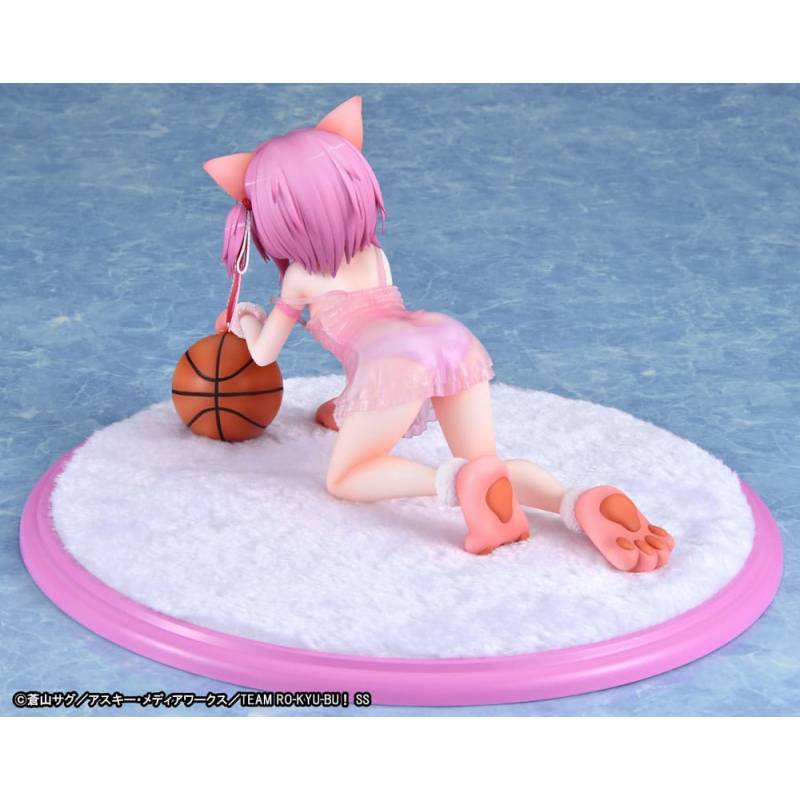 Ro-Kyu-Bu: Fast Break! statuette PVC 1/7 Tomoka Minato Kemomimi Lingerie Ver. 18 cm