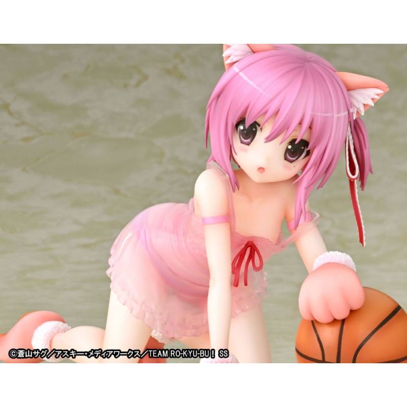 Ro-Kyu-Bu: Fast Break! statuette PVC 1/7 Tomoka Minato Kemomimi Lingerie Ver. 18 cm