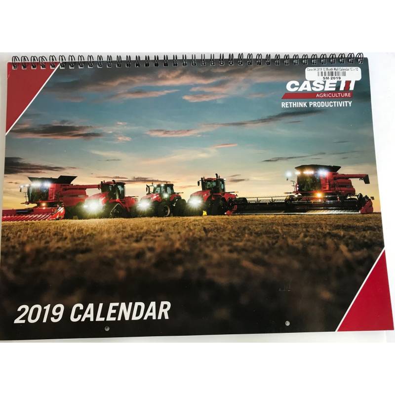 Calendrier CASE IH 2019