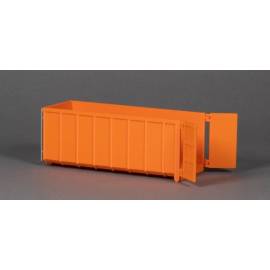 Benne container 36m3 orange