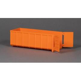 Benne container 25m3 orange