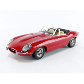 JAGUAR E Type Cabriolet ouvert rouge