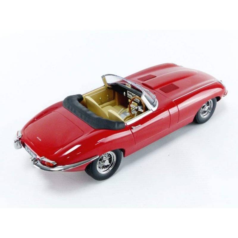 JAGUAR E Type Cabriolet ouvert rouge