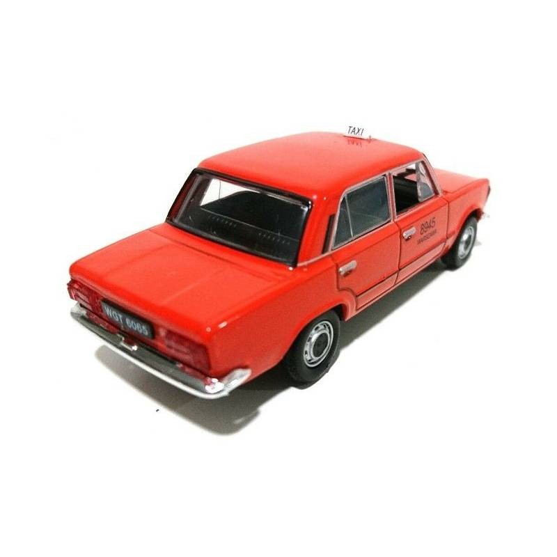 FIAT 125P Taxi de Varsovie rouge vendue sous blister