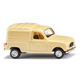 RENAULT R4 camionnette ivoire