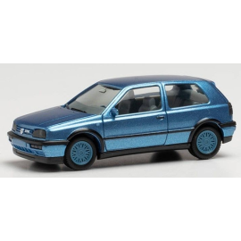 VOLKSWAGEN Golf III VR6 Bleue métallisé