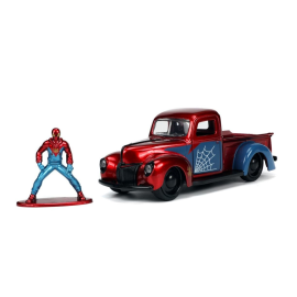 Miniature FORD PICK-UP SPIDER MAN FIGURE 1941 rouge
