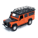 LAND ROVER defender 110 Orange avec sons et lumières