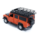 LAND ROVER defender 110 Orange avec sons et lumières