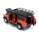 LAND ROVER defender 110 Orange avec sons et lumières