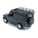 LAND ROVER defender 110 noir avec sons et lumières