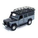 LAND ROVER defender 110 gris avec sons et lumières