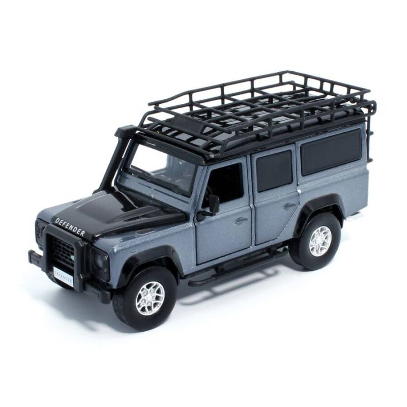 LAND ROVER defender 110 gris avec sons et lumières