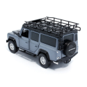 LAND ROVER defender 110 gris avec sons et lumières