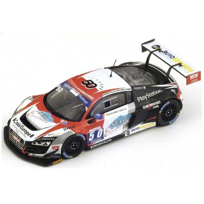 AUDI R8 LMS Ultra S.Loeb Rg 50 1er C2 Ledenon GT Tour 2014 Beltoise A.Beltoise/ R.Berville