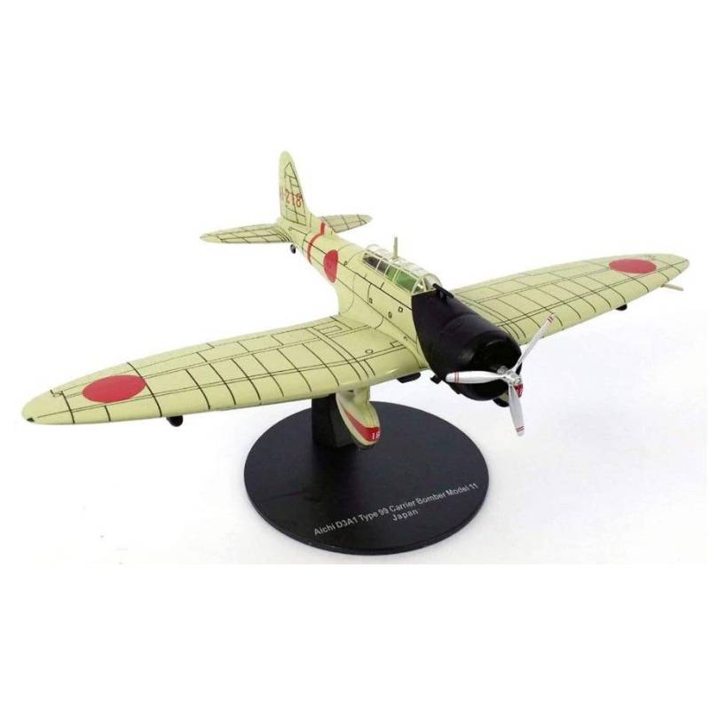 Avion avec socle - Aichi D3A Type 99 Dive Bomber model 11