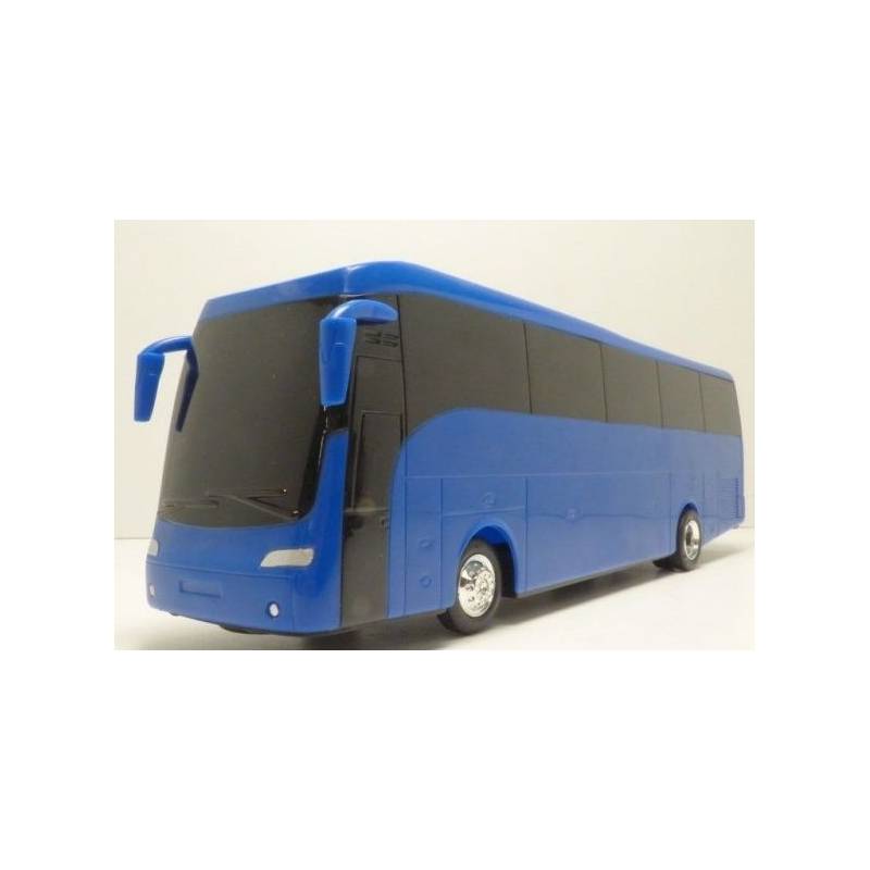 Bus de tourisme bleu