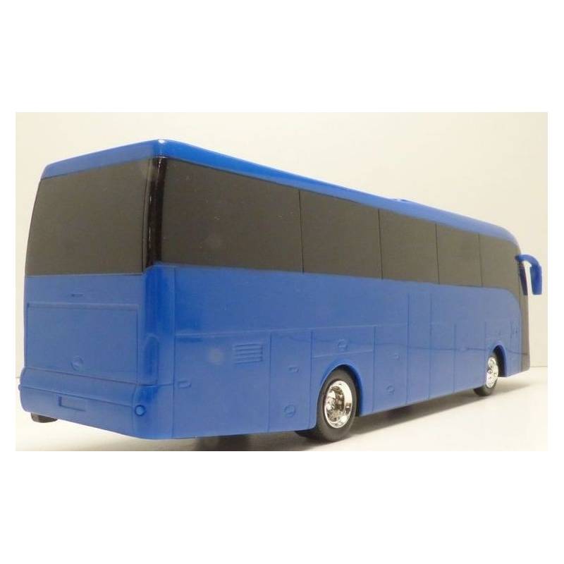 Bus de tourisme bleu