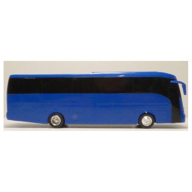 Bus de tourisme bleu