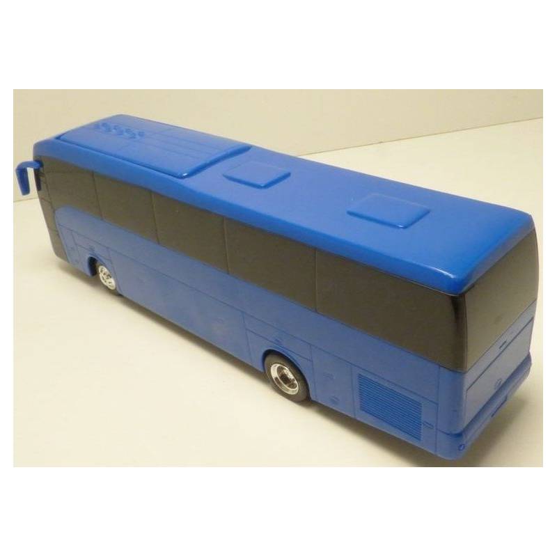 Bus de tourisme bleu