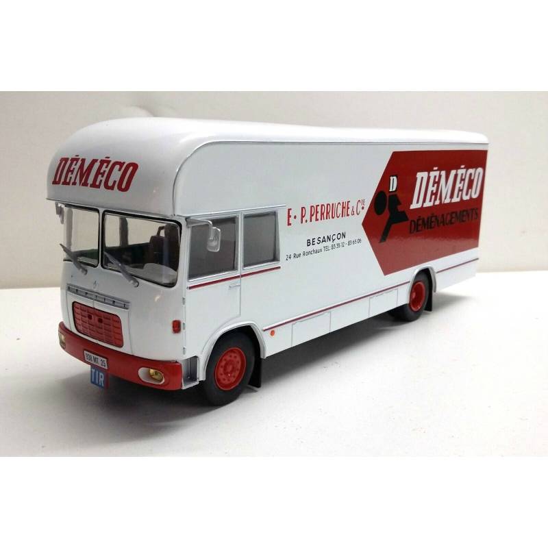 Miniature BERLIET GBK75 4x2 Déménagement DEMECO