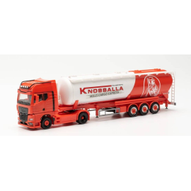 Miniature MAN TGX GX 4x2 semi remorque silo individuel KNOSSALLA