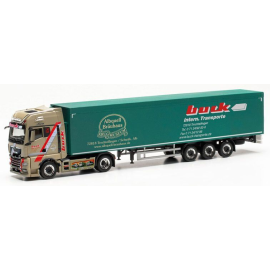 Miniature MAN TGX GX 4x2 avec remorque frigo 3 Essieux BUCK