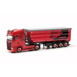 Miniature SCANIA CS20 HD 4x2 avec benne 3 essieux MARKUS MANGEL