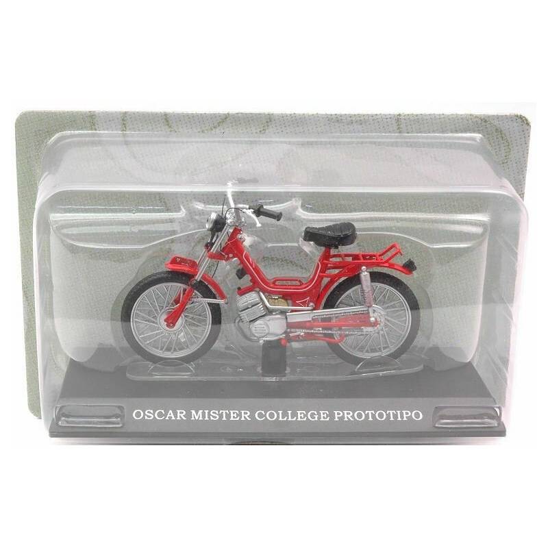 Miniature de moto Cyclomoteur OSCAR Mister Collège Prototipo 1968 rouge