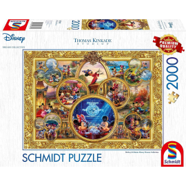  Puzzle 2000 pièces Thomas Kinkade - Mickey et Minnie
