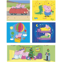 Puzzle Puzzle 10 en 1 3x18pièces - 4x30pièces - 2x48pièces et 1x60pièces Peppa Pig