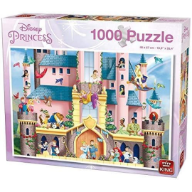  Puzzle 1000 pièces Disney Princesse Le palais magique
