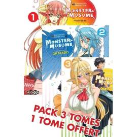 Monster musume - pack tomes 1 à 3