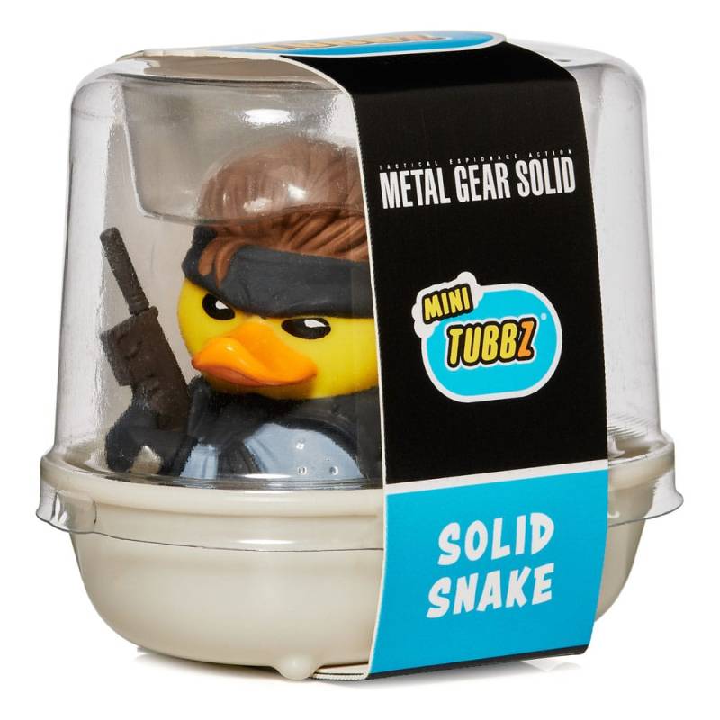 Metal Gear Solid Tubbz Mini figurine PVC Solid Snake 5 cm