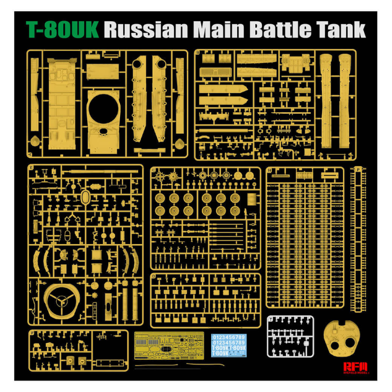 Russian Main Battle tank T-80UK