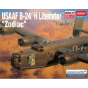 Maquette d’avion en plastique USAAF B-24H Liberator « ZODIAC » 1:72