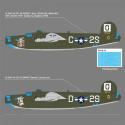 Maquette d’avion en plastique USAAF B-24H Liberator « ZODIAC » 1:72