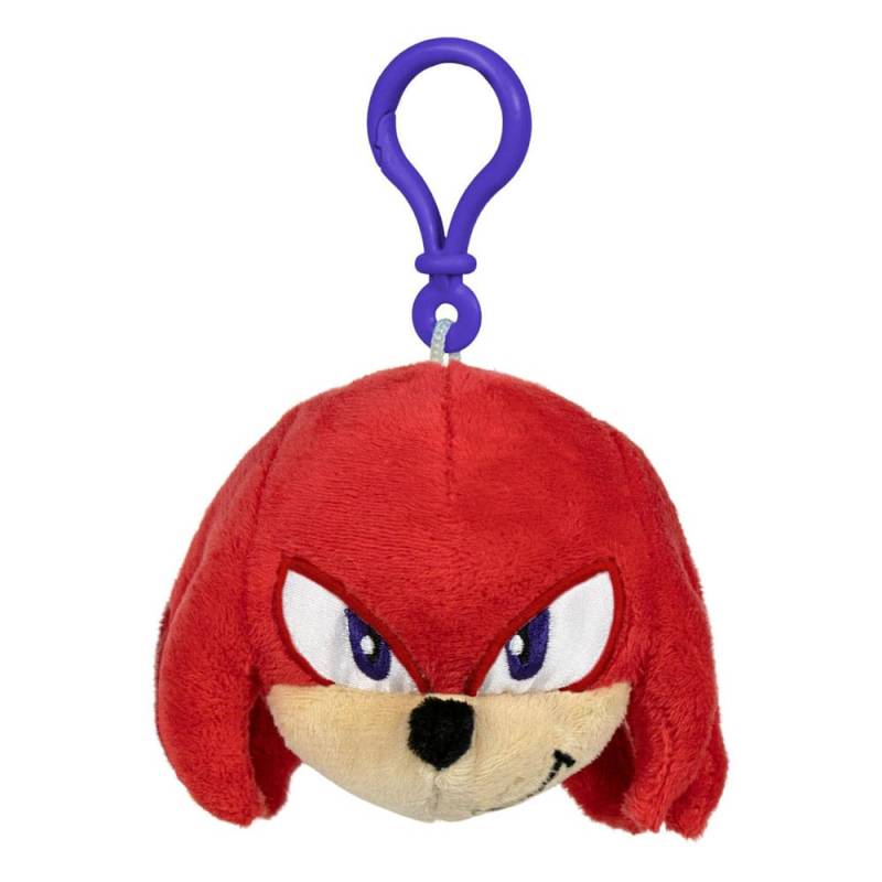 Sonic - The Hedgehog porte-clés peluche Knuckles 8 cm