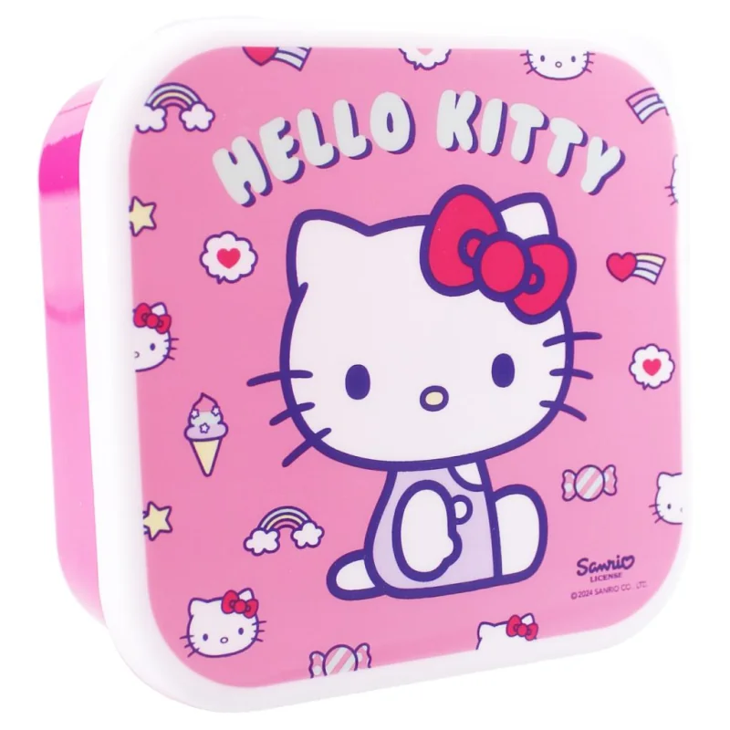 Vadobag HELLO KITTY - Fresh Bites - Boîtes à Snack - 3 pcs