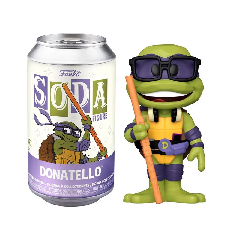 Figurine Pop TMNT Tortues Ninja Vinyl Soda Donatello