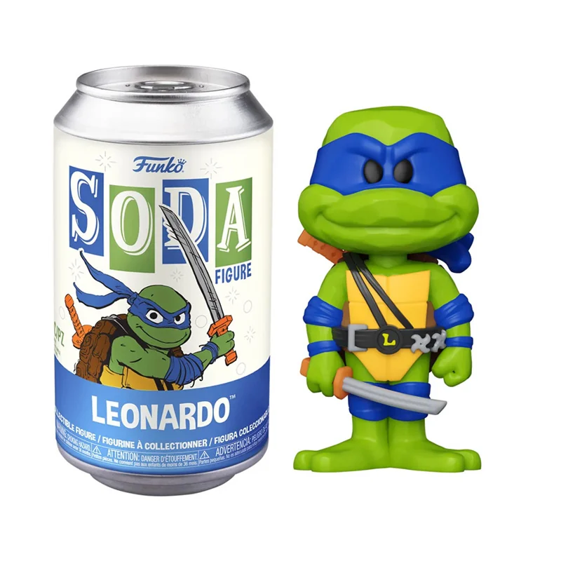 Figurine Pop TMNT Tortues Ninja Vinyl Soda Leonardo