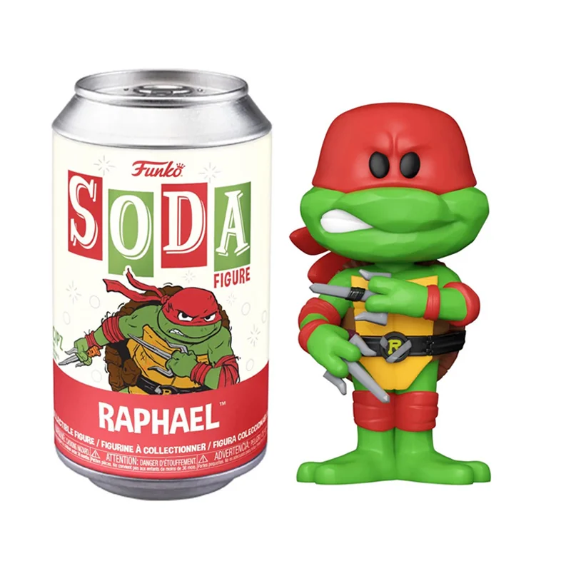 Figurine Pop TMNT Tortues Ninja Vinyl Soda Raphael