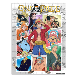  One Piece Golden Poster 02 Groupe Collage 30X40cm
