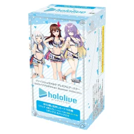  Weiss Schwarz TCG Hololive Summer Collec Display 6 Boosters 4 Cartes