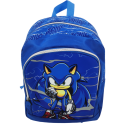  Sonic Prime Sac A Dos 2 Compartiments 38x26x16cm